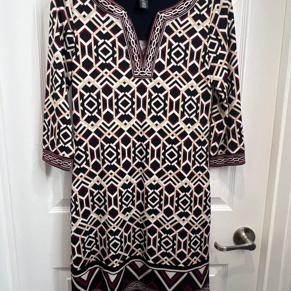 White-house-black-market Women's multi Dress